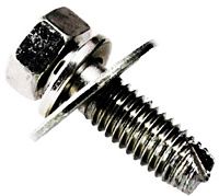 Болт шестигранный М6х1х20 мм с шайбами SN-10175 Болт шестигранный М6х1х20 мм с шайбами SN-10175