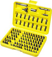 Набор бит 25 мм и адаптеров Stayer Master Super Universal 2604-H100, сталь Cr-V, 100 предметов в кейсе Набор бит 25 мм и адаптеров Stayer Master Super Universal 2604-H100, сталь Cr-V, 100 предметов в кейсе