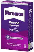 Клей обойный без индикатора Метилан Винил Премиум 1518429, 250 гр Клей обойный без индикатора Метилан Винил Премиум 1518429, 250 гр