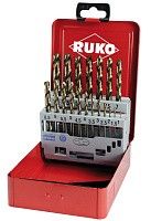 Набор свёрл по металлу 1-10 мм, 19 шт HSS-Co 5 DIN 338, RUKO 215214 Набор свёрл по металлу 1-10 мм, 19 шт HSS-Co 5 DIN 338, RUKO 215214
