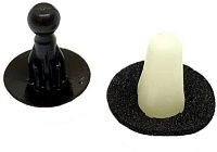 Клипса автомобильная фигурная 0203 Клипса автомобильная фигурная 0203