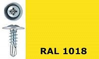 Саморез-клоп с буром 4,2х19 окрашенный, RAL 1018 (цинково-жёлтый) Саморез-клоп с буром 4,2х19 окрашенный, RAL 1018 (цинково-жёлтый)