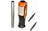 Отвертка  6 в 1: SL5, SL6, PH1, PH2, 1/4"DR, 5/16"DR Ombra ROUND GRIP 750106 Отвертка  6 в 1: SL5, SL6, PH1, PH2, 1/4"DR, 5/16"DR Ombra ROUND GRIP 750106
