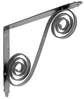 Кронштейн для полок фигурный 250х200 мм Домарт модель 6, без покрытия Кронштейн для полок фигурный 250х200 мм Домарт модель 6, без покрытия