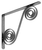 Кронштейн для полок фигурный 250х200 мм Домарт модель 5, без покрытия Кронштейн для полок фигурный 250х200 мм Домарт модель 5, без покрытия