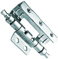 Петля потайная съемная L=75 мм L258, для высоких нагрузок, оцинкованная сталь Петля потайная съемная L=75 мм L258, для высоких нагрузок, оцинкованная сталь