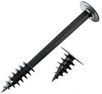 Дюбель кровельный 18х70 мм винтовой, полиамид Дюбель кровельный 18х70 мм винтовой, полиамид