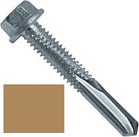 Винт самосверлящий по металлу 5,5х35 мм, SD 12 Fasty P15055353AMS, RAL 1011 коричнево-бежевый Винт самосверлящий по металлу 5,5х35 мм, SD 12 Fasty P15055353AMS, RAL 1011 коричнево-бежевый