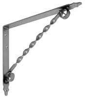 Кронштейн для полок фигурный 250х200 мм Домарт модель 2, без покрытия Кронштейн для полок фигурный 250х200 мм Домарт модель 2, без покрытия