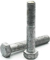 Болт шестигранный М20х105 мм DIN 931, класс прочности 10.9, термодиффузионное цинкование Болт шестигранный М20х105 мм DIN 931, класс прочности 10.9, термодиффузионное цинкование