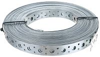 Лента перфорированная прямая ОЛП 19х0,7 мм (25 м), оцинкованная сталь Лента перфорированная прямая ОЛП 19х0,7 мм (25 м), оцинкованная сталь