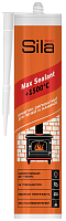 Герметик силикатный для печей и каминов Max Sealant 1500 Sila Pro, 280 мл  Герметик силикатный для печей и каминов Max Sealant 1500 Sila Pro, 280 мл