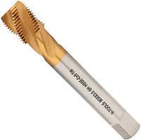 Метчик машинный спиральный М36х4 мм DIN 376 45° HSSE-TiN H-Tools 513X01-D2-0360, метрическая резьба Метчик машинный спиральный М36х4 мм DIN 376 45° HSSE-TiN H-Tools 513X01-D2-0360, метрическая резьба