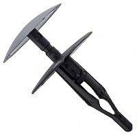 Клипса автомобильная крепежная с нажимным штырьком AS-602 Клипса автомобильная крепежная с нажимным штырьком AS-602