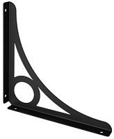 Кронштейн для полок Домарт DECOR, белый/черный, 2 шт Кронштейн для полок Домарт DECOR, белый/черный, 2 шт