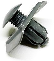 Клипса автомобильная с резьбовым штырьком 393 Клипса автомобильная с резьбовым штырьком 393