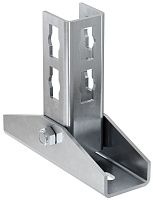 Опора наклонная для профиля FUS Fischer PVB 534960, оцинкованная сталь  Опора наклонная для профиля FUS Fischer PVB 534960, оцинкованная сталь