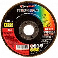 Круг Лепестковый Торцевой 125х22,23 Луга-Абразив (А220, ткань) КЛТ1 Круг Лепестковый Торцевой 125х22,23 Луга-Абразив (А220, ткань) КЛТ1