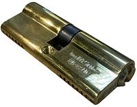 Цилиндровый механизм, перфорированный ключ-ключ C80 мм MSM, PB (полированная латунь) Цилиндровый механизм, перфорированный ключ-ключ C80 мм MSM, PB (полированная латунь)