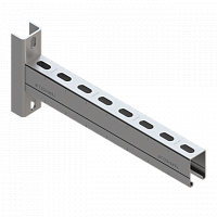 Консоль седельная 41х62х2,5-500 HZn TERMOCLIP, горячий цинк Консоль седельная 41х62х2,5-500 HZn TERMOCLIP, горячий цинк