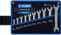 Набор рожковых гаечных ключей 6-24 мм ЗУБР 27010-H10_z01, 10 шт Набор рожковых гаечных ключей 6-24 мм ЗУБР 27010-H10_z01, 10 шт