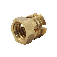 Футорка металлическая без распорного шарика М4х5х5.5, 20502000HL Футорка металлическая без распорного шарика М4х5х5.5, 20502000HL