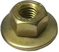 Гайка автомобильная М6х1 мм с шайбой SK-6375 Гайка автомобильная М6х1 мм с шайбой SK-6375