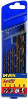 Набор сверл по металлу 4-10 мм, 5 шт HSS-R Turbomax IRWIN 10502234 Набор сверл по металлу 4-10 мм, 5 шт HSS-R Turbomax IRWIN 10502234