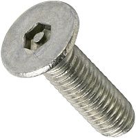 Винт потай М6х10 H40 HEX-Pin PHCM610М, нержавеющая сталь А2 Винт потай М6х10 H40 HEX-Pin PHCM610М, нержавеющая сталь А2