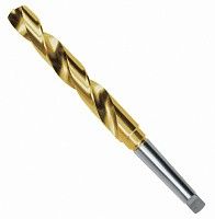 Сверло по металлу HSSE-Co 5 TiN DIN345 RUKO с коническим хвостовиком Сверло по металлу HSSE-Co 5 TiN DIN345 RUKO с коническим хвостовиком