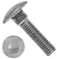 Болт мебельный М10х16 DIN 603, нержавеющая сталь А2 Болт мебельный М10х16 DIN 603, нержавеющая сталь А2