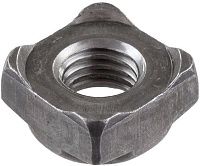Гайка квадратная приварная М16 DIN 928, сталь без покрытия Гайка квадратная приварная М16 DIN 928, сталь без покрытия