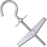 Дюбель пружинный самоустанавливающийся с крюком Fischer KDH, оцинкованная сталь Дюбель пружинный самоустанавливающийся с крюком Fischer KDH, оцинкованная сталь