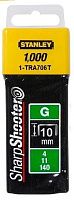 Скобы для степлера 10 мм, тип G (4/11/140) STANLEY Heavy Duty 1-TRA706T, 1000 шт Скобы для степлера 10 мм, тип G (4/11/140) STANLEY Heavy Duty 1-TRA706T, 1000 шт
