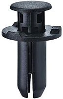 Клипса автомобильная нажимная с фиксатором 1873 Клипса автомобильная нажимная с фиксатором 1873