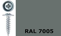 Саморез-клоп острый 4,2х19 окрашенный, RAL 7005 (мышино-серый) Саморез-клоп острый 4,2х19 окрашенный, RAL 7005 (мышино-серый)