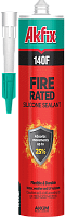 Герметик силиконовый огнестойкий 310 мл Akfix 140F SAF12, белый Герметик силиконовый огнестойкий 310 мл Akfix 140F SAF12, белый