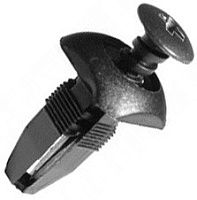 Клипса автомобильная с резьбовым штырьком 156 Клипса автомобильная с резьбовым штырьком 156