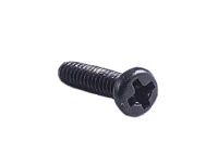 Винт полусфера с полной резьбой, черный Винт полусфера с полной резьбой, черный