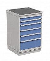 Тумба с выдвижными ящиками высота 1100 мм, нагрузка на ящик 200 кг 70/110, Treston 61307001H Тумба с выдвижными ящиками высота 1100 мм, нагрузка на ящик 200 кг 70/110, Treston 61307001H