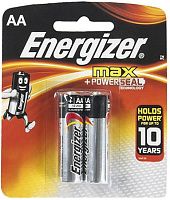 Батарейки Energizer MAX LR6 BP2 Батарейки Energizer MAX LR6 BP2