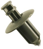 Клипса автомобильная крепежная с нажимным штырьком AS-633 (тёмно-серая) Клипса автомобильная крепежная с нажимным штырьком AS-633 (тёмно-серая)