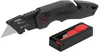 Нож с выдвижным трапециевидным лезвием Speed Opening Swiss+Tech ST015002  Нож с выдвижным трапециевидным лезвием Speed Opening Swiss+Tech ST015002