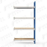 Стеллаж металлический 2500/2100/600 мм, Металл-завод SGR-V-ДСП 2164-2.5 ДС, дополнительная секция Стеллаж металлический 2500/2100/600 мм, Металл-завод SGR-V-ДСП 2164-2.5 ДС, дополнительная секция