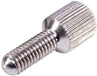 Винт-ручка М3х10 с накаткой U05, нержавеющая сталь А2 Винт-ручка М3х10 с накаткой U05, нержавеющая сталь А2