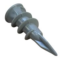 Дюбель Дрива (Driva) для гипсокартона 12х32 мм (со сверлом), нейлон Дюбель Дрива (Driva) для гипсокартона 12х32 мм (со сверлом), нейлон