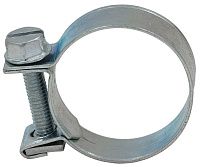 Хомут мини 25-27, оцинкованная сталь W1 Хомут мини 25-27, оцинкованная сталь W1