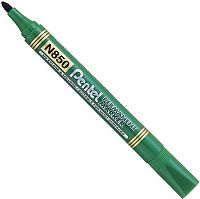 Перманентный маркер 2 мм Pentel N850-D, зеленый Перманентный маркер 2 мм Pentel N850-D, зеленый