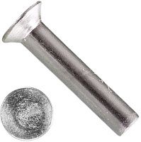 Заклепка под молоток с потайной головкой 5х18 мм DIN 661, нержавеющая сталь А4 Заклепка под молоток с потайной головкой 5х18 мм DIN 661, нержавеющая сталь А4