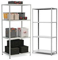 Стеллаж металлический до 125 кг, 4 полки Металл-завод СТФ 1074 Стеллаж металлический до 125 кг, 4 полки Металл-завод СТФ 1074